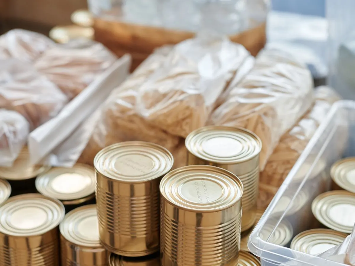 Canned goods and pantry staples